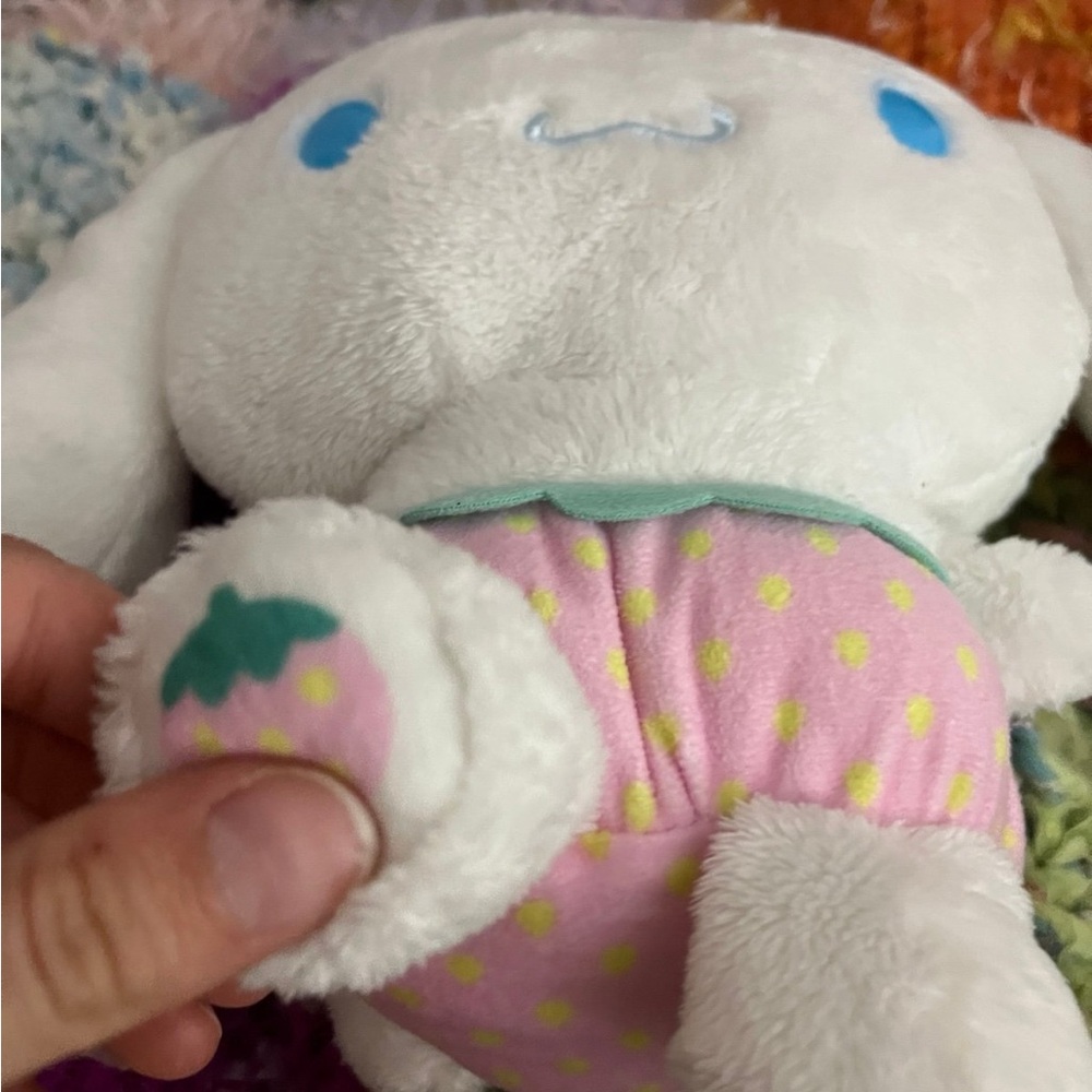 Sanrio Cinamoroll Strawberry Pants Plush - Picture 3 of 5